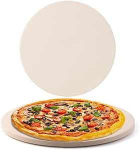 Nuwave Heavy-Duty Cordierite Pizza & Baking Stone, Heat Resistant up to 1472°F, Great for Indoor... | Amazon (US)