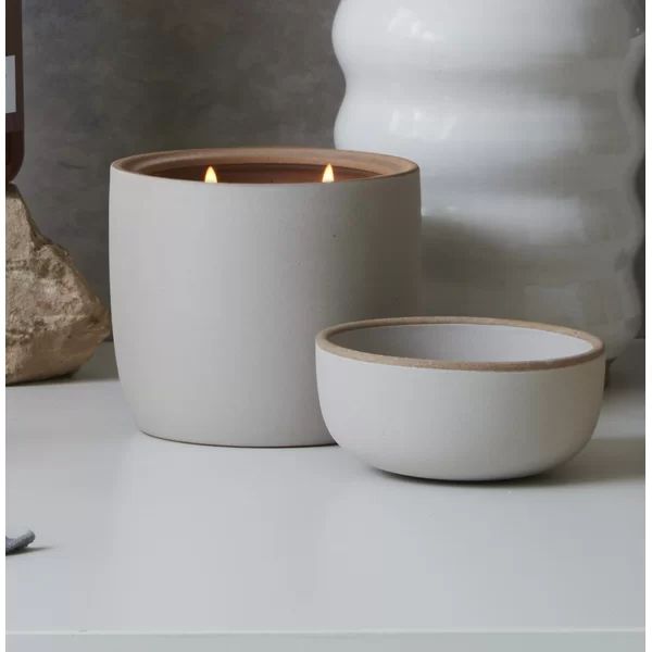 Elemental Ceramic Scented Jar Candle | Wayfair North America