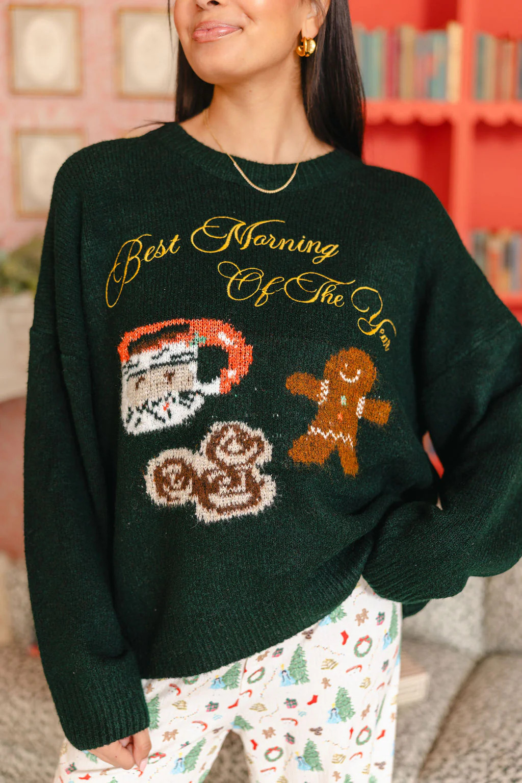 "Best Morning Of The Year" Sweater | Forest | Shop Talulah