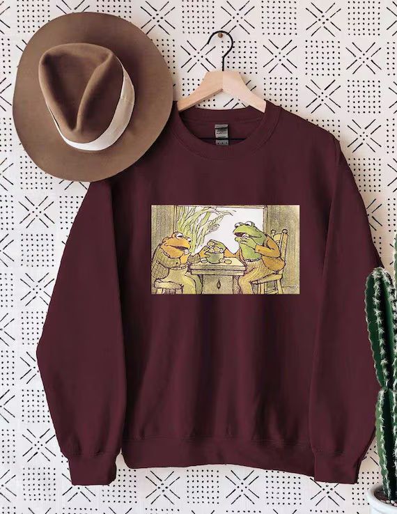 Frog and Toad Are Friend Sweatshirt Unisex Sweatshirt Friend | Etsy | Etsy (US)