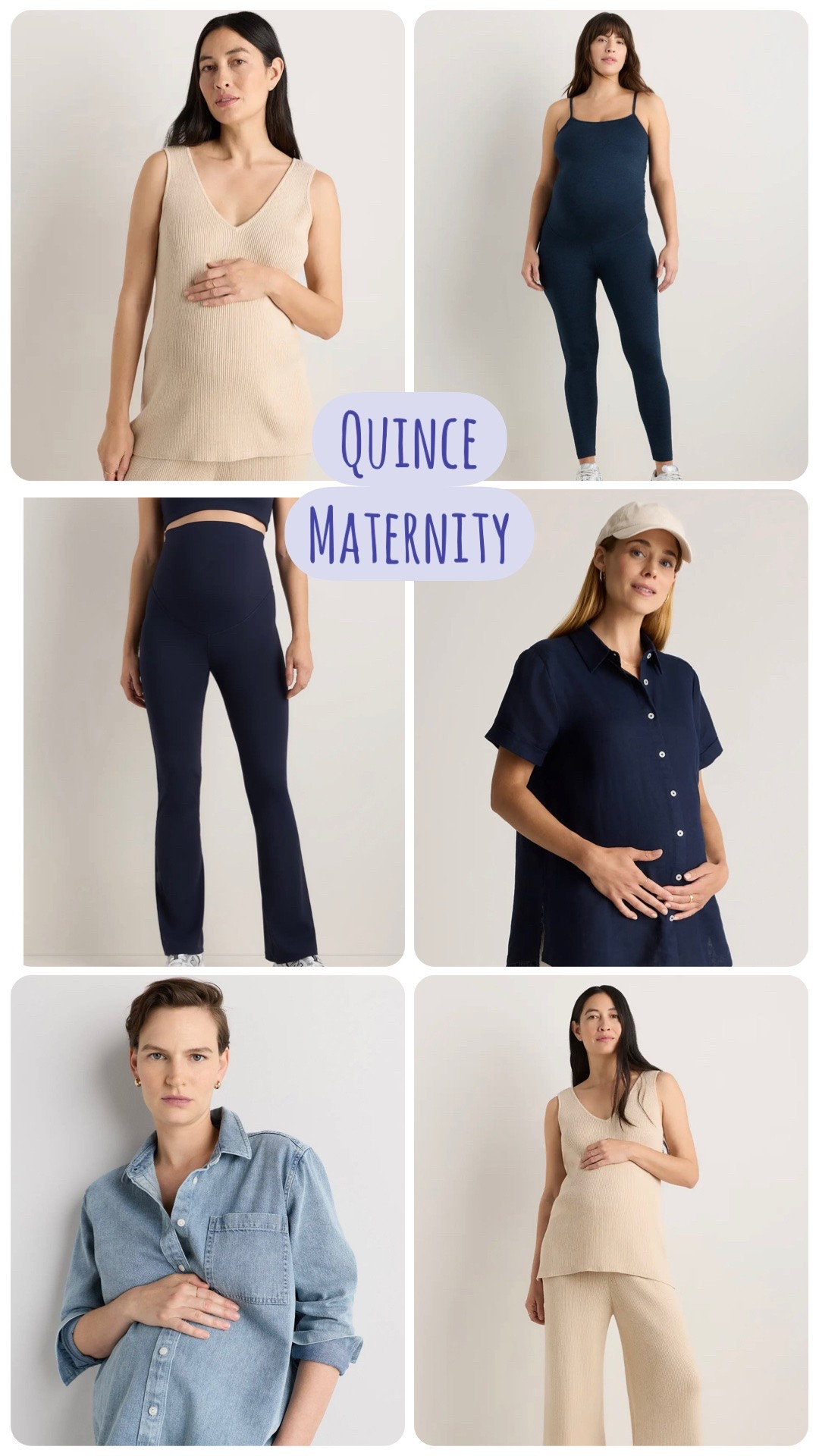 The best of the best from Quince’s maternity line 💖 

I am obsessed with the flare leggings. They are buttery soft, nuzzle the bump perfectly, and make your legs and butt look so good! I loved them so much I bought a 2nd pair! Now I have black and navy 🖤💙 

I also love how Quince’s pricing is so logical! They cut out the middleman so every piece feels reasonable and like you’re getting a great deal for excellent quality!

#LTKmomlife #LTKdayinmylife #LTKBump
