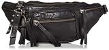 Frye and Co Handbags Riley Leather Belt Bag, Black | Amazon (US)