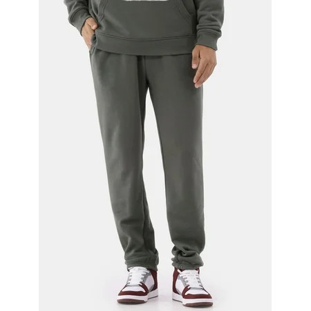 (2 pack) No Boundaries All Gender Soft Fleece Jogger Pants, 30" Inseam, Men's and Big Men's | Walmart (US)