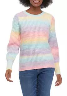 Women's Rainbow Ombré Sweater | Belk