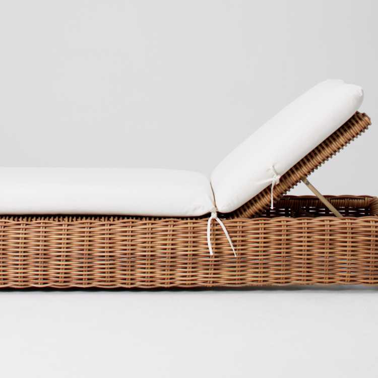 Westport Wicker Outdoor Chaise Lounge | West Elm (US)