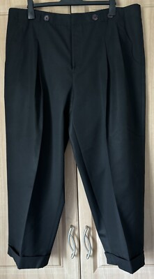 Rockabilly, Rock 'n' Roll, vintage style Black Slacks  | eBay | eBay UK