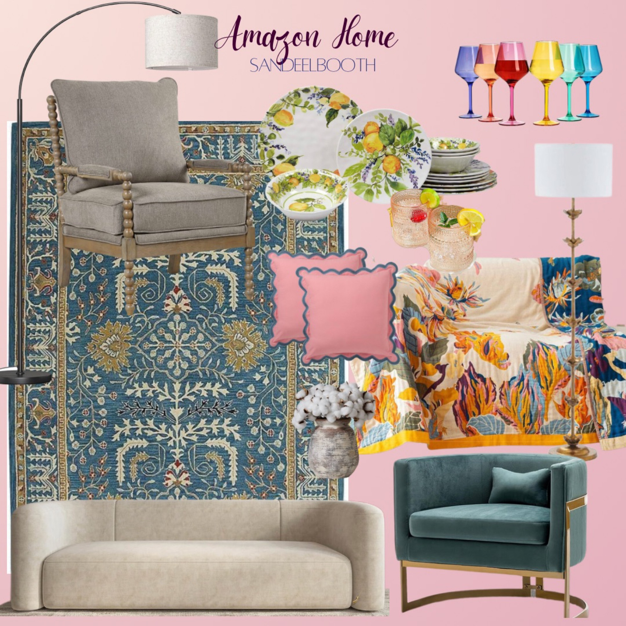 Lookalike finds, home decor, bedroom, kitchen, accent chair, lamp, sofa, throw pillow, blanket, Living room finds ✨ 

#LTKsalealert #LTKhome #LTKfindsunder50