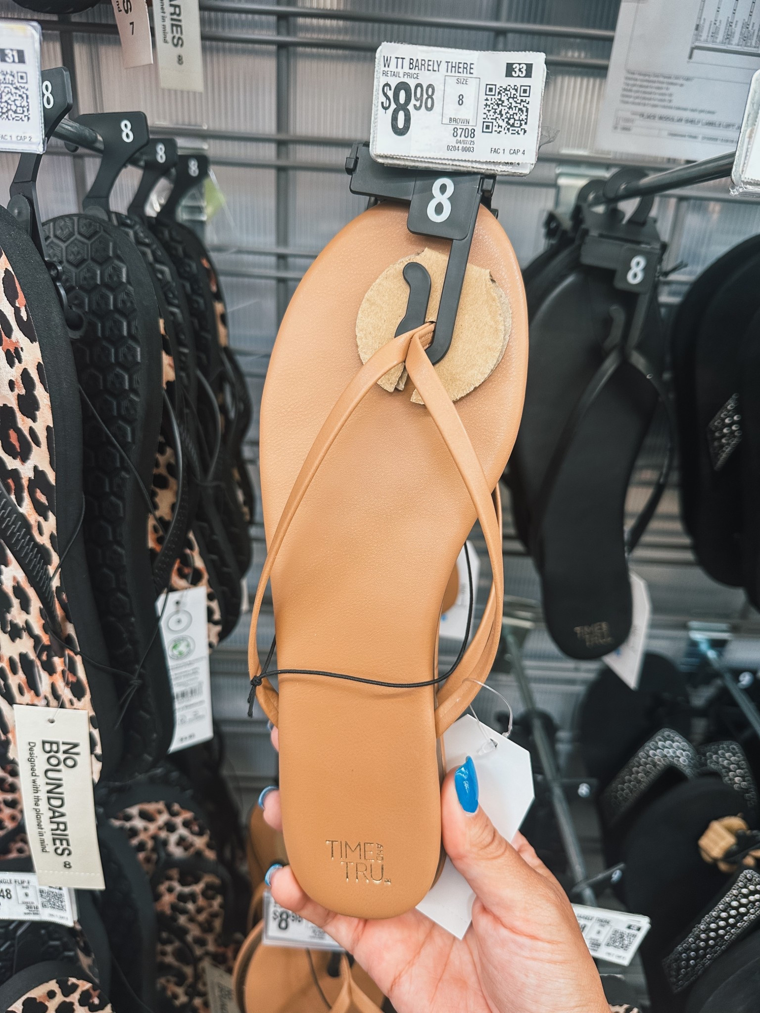 $9 Walmart sandals. Available in a bunch of colors. Fits TTS. 

Walmart, spring, summer, sandals, affordable fashion. 

#LTKSeasonal #LTKTravel #LTKShoeCrush