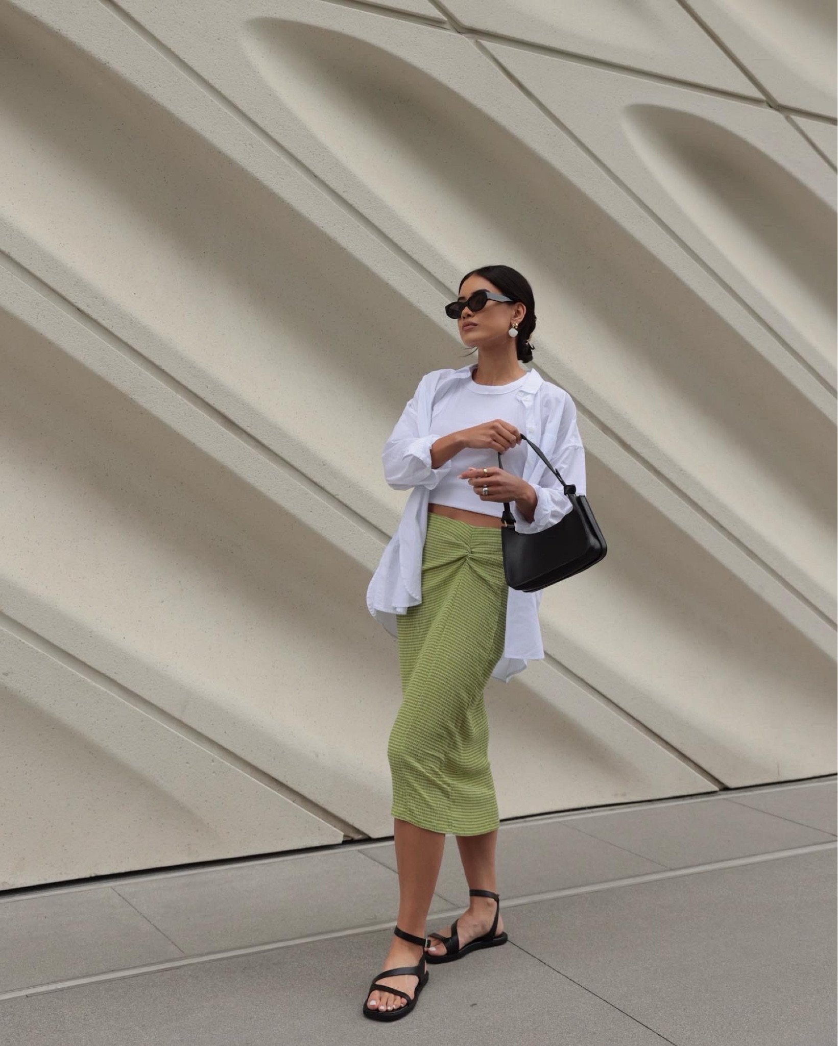 summer midi skirts 💚 @madewell #everydaymadewell