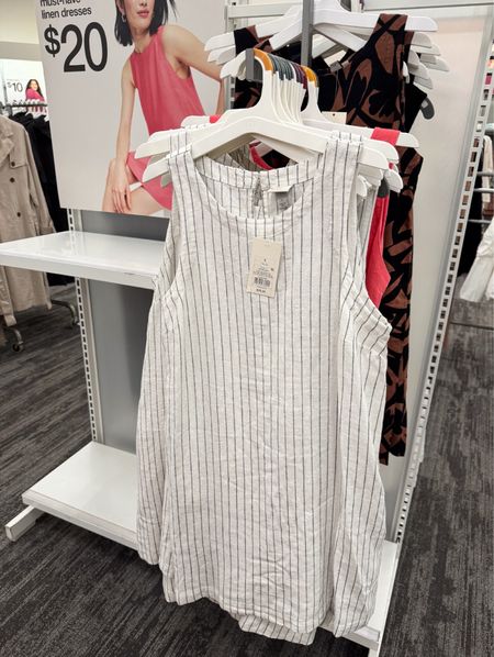 $16 Target Women's Linen Mini Shift Dress - A New Day / vacation dress / church dress / summer dress / graduation dress / wedding guest dress 

#LTKFindsUnder50 #LTKSaleAlert #LTKOver40