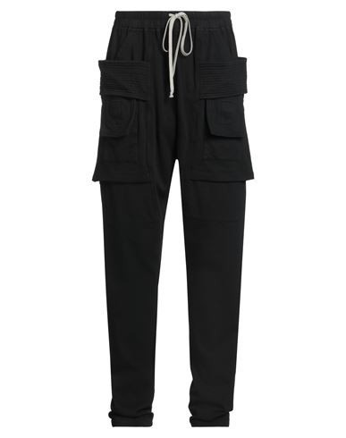 Drkshdw By Rick Owens Man Pants Black Size L Cotton, Elastane | YOOX (US)