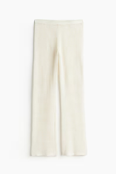 H & M - Mesh Beach Pants - White | H&M (US + CA)
