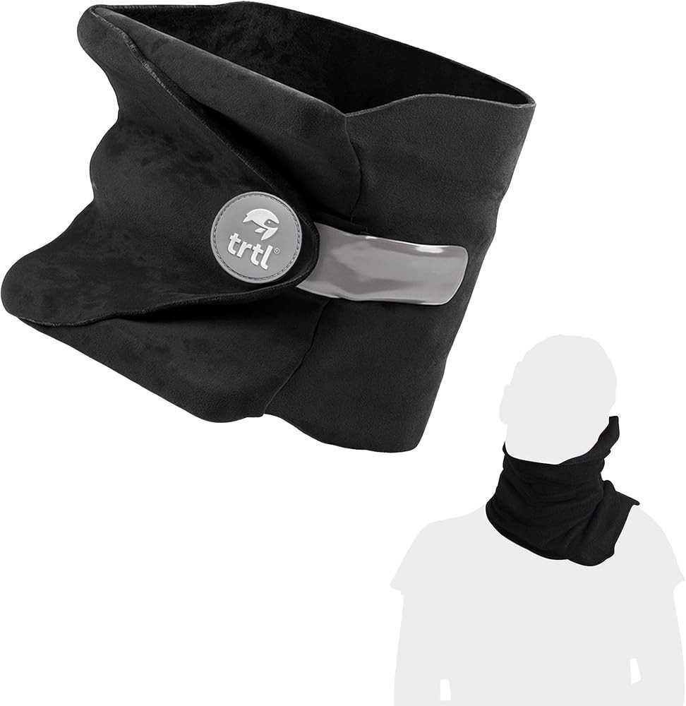 trtl Travel and Airplane Pillow - Real Sleeping Experience on Long Flights - Neck and Shoulder Su... | Amazon (US)