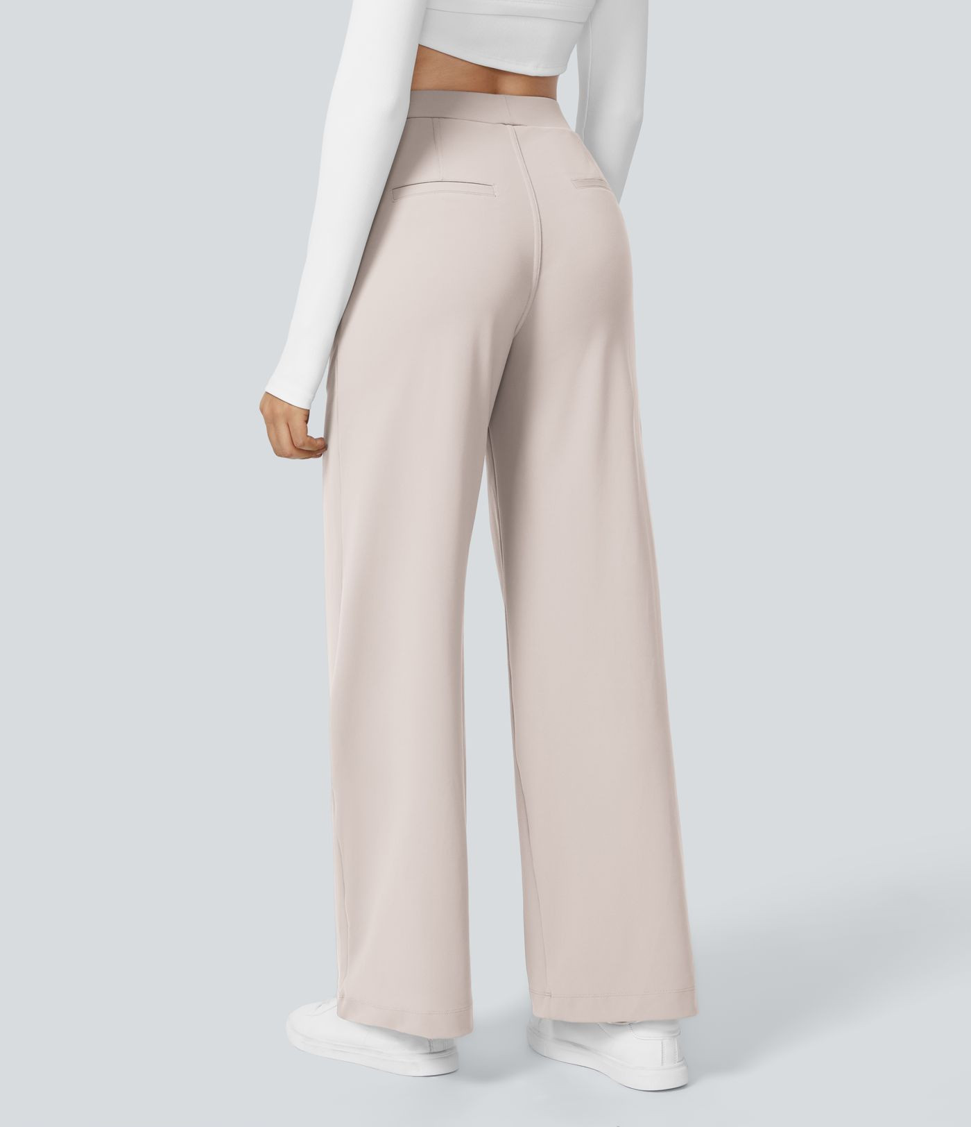 Women’s Halara Flex™ DayStretch High Waisted Pocket Straight Leg Work Pants - Halara | HALARA