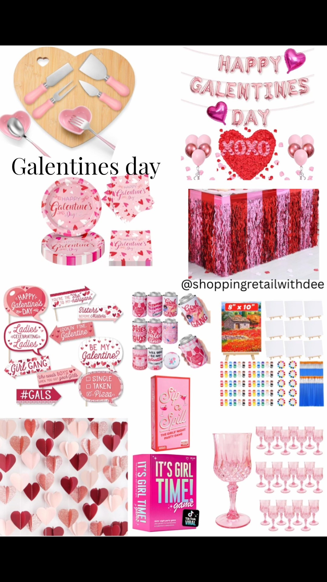 Galentine’s Day party hosting made easy 💕 Aesthetic Galentine’s Day décor and hosting essentials perfect for a girls night, brunch, or cozy at-home celebration filled with pink details and sweet vibes. #GalentinesDay #GalentinesParty #GirlsNightIn #PartyHosting #AestheticDecor #PinkAesthetic #PartyDecor #LTKHome #LTKFinds #HostingEssentials #GirlsNightIdeas #ValentinesDecor

#LTKValentine