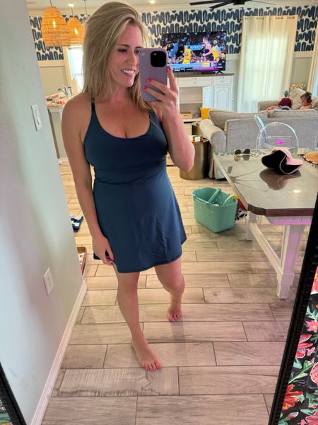 Tennis dress that I love to throw on for the day! So comfy and perfect for summer. 

Tennis dress. Amazon fashion. Activewear. Summer outfit inspo. Casual outfit inspo. Athletic dress  

#LTKFindsUnder50 #LTKActive