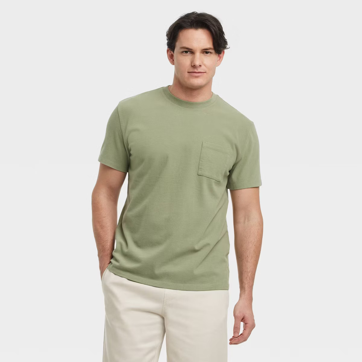Men's Vintage Short Sleeve Pocket T-Shirt - Goodfellow & Co™ | Target