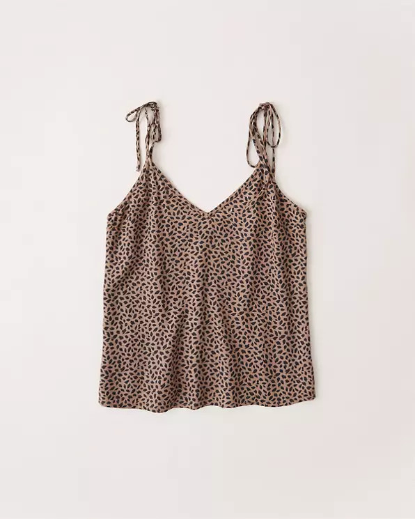 Tie-Strap Cami | Abercrombie & Fitch US & UK