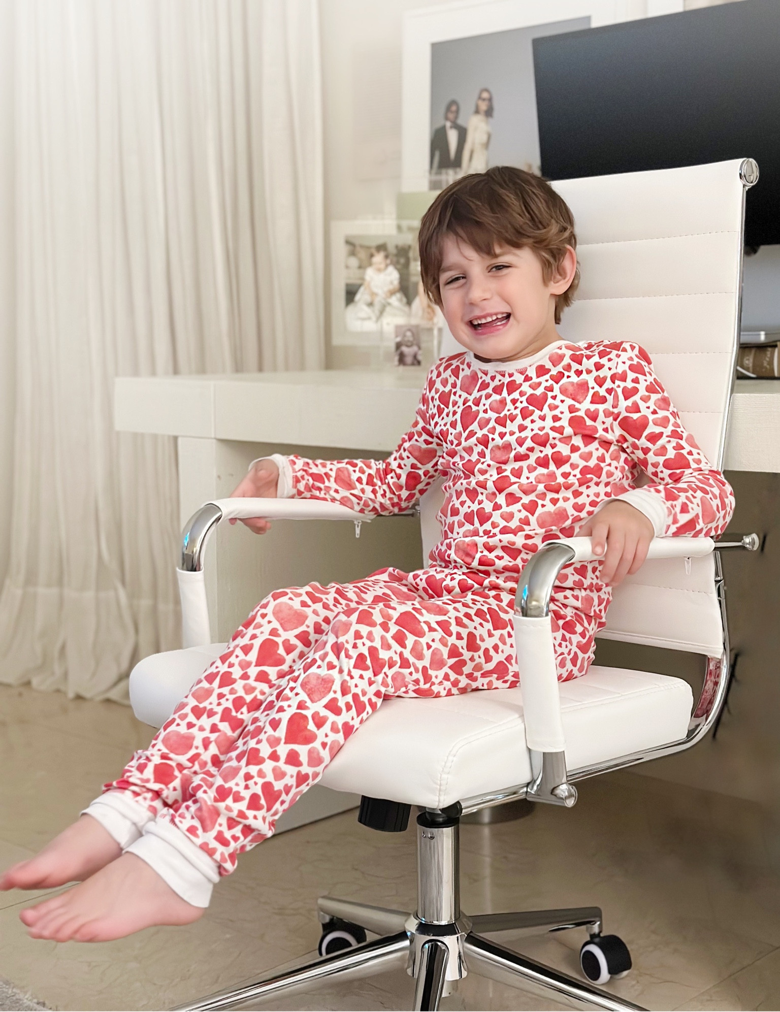 My big boy ❤️ This brand of pajamas is super soft - we have so many pairs for kids and adults and these are the newest. It’s a movie night so our whole family is matching ❤️

#LTKkids #LTKunder100 #LTKGiftGuide