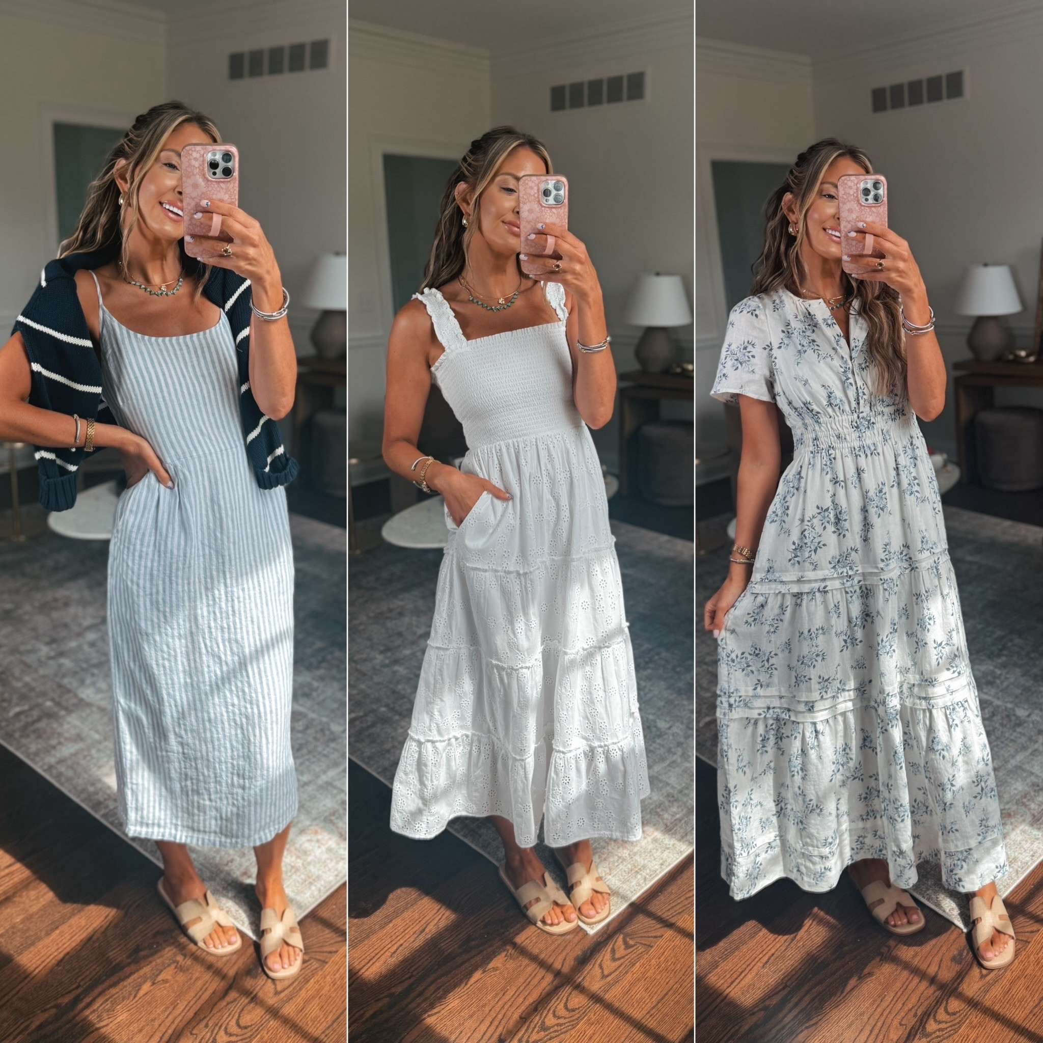 Summer dress haul from Quince! I am so in love with these new summer dresses! They are lightweight but lined. Perfect for a beach vacation outfits, date night outfit or backyard barbecue outfit. They come in lots of colorways!

#LTKgrwm #LTKootd #LTKmomlife
