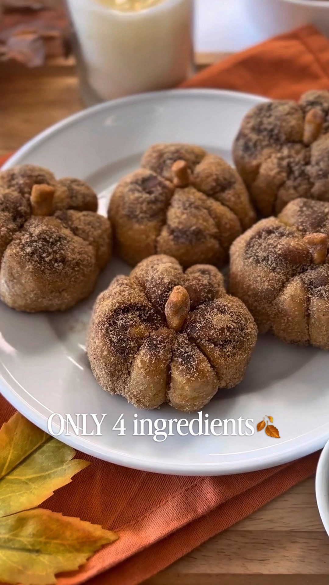 4 ingredient Pumpkin Shaped Cinnamon Rolls recipe

🧡Tie refrigerated Pillsbury Baby Grands cinnamon rolls with baker’s twine to make the pumpkin shape.
 🧡Bake @ 350 for 23 minutes until golden, reshaping if needed.
 🧡Brush with icing and dip in cinnamon sugar.
 🧡Add a little cinnamon pretzel piece for the pumpkin stem!

As always, you can find the full printable recipe+ ingredients on Best Friends For Frosting!

Fall baking, easy recipe, easy dessert, pumpkin recipe

#LTKfoodie #LTKSeasonal