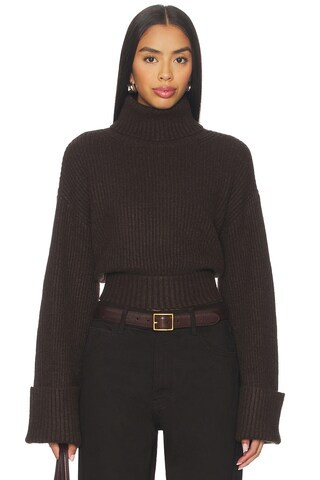Steve Madden Adelade Sweater in Dark Espresso from Revolve.com | Revolve Clothing (Global)