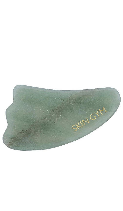 Skin Gym Jade Gua Sha Crystal Beauty Tool in Green. | Revolve Clothing (Global)