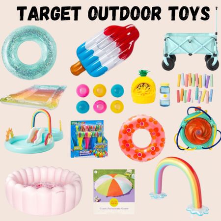 Target outdoor toys // Sun squad // pool // floaties // kids // 



#LTKkids #LTKsalealert #LTKfamily