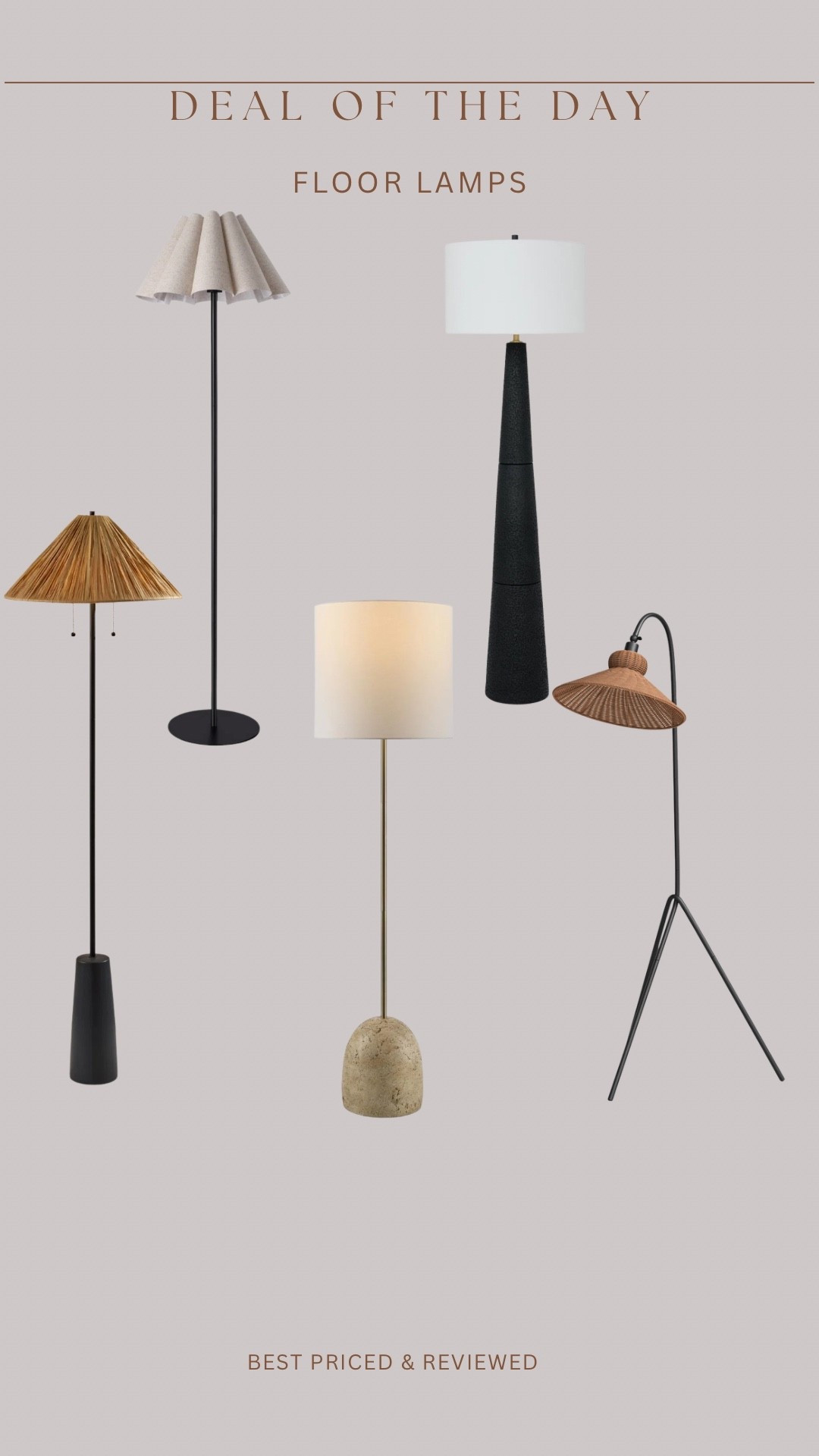 Some of my favorite @wayfair best priced & reviewed floor lamps! #ad #wayfair #wayfairpartner

#LTKSaleAlert #LTKHome #LTKSpringSale