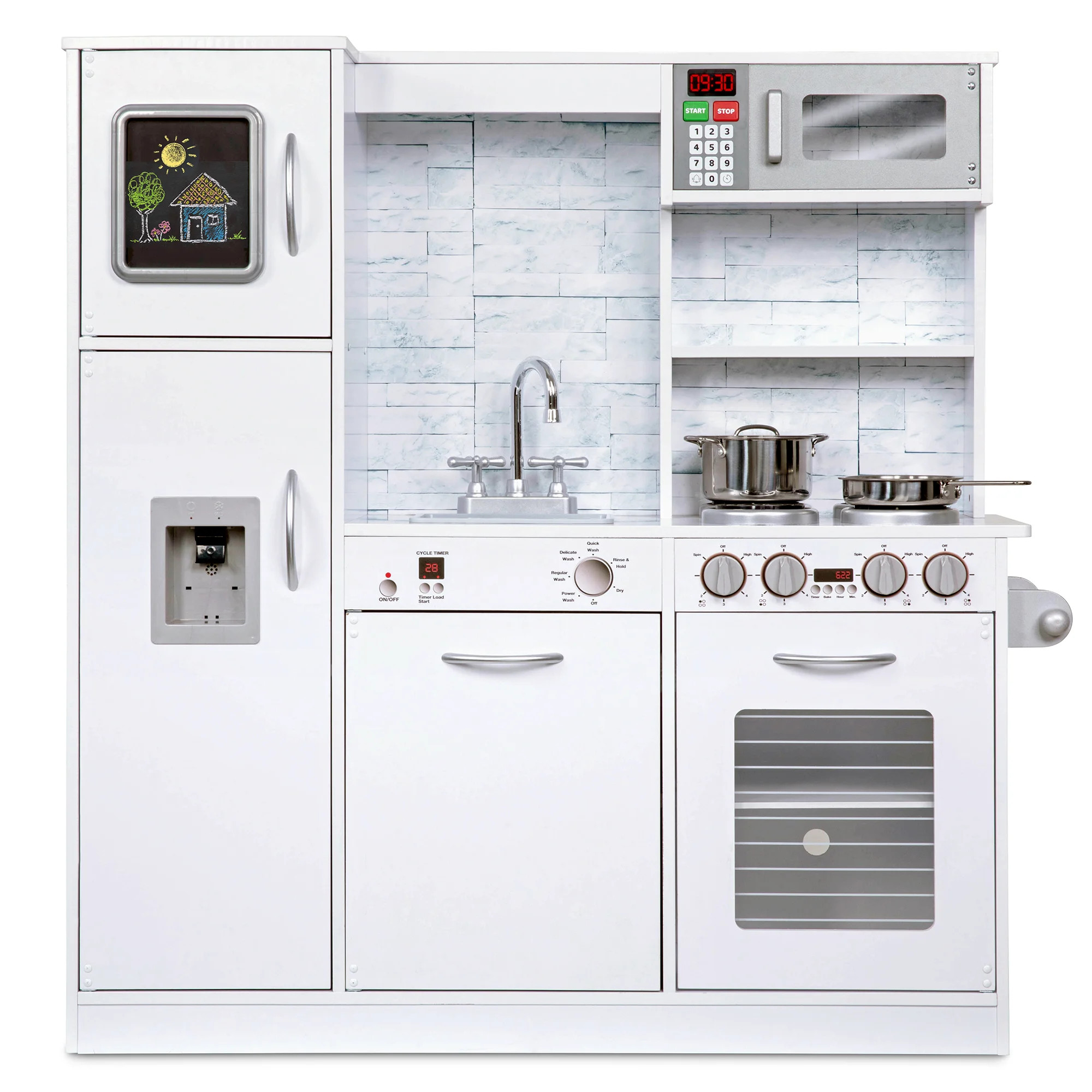 Pretend Wooden Kitchen Set | Wayfair North America