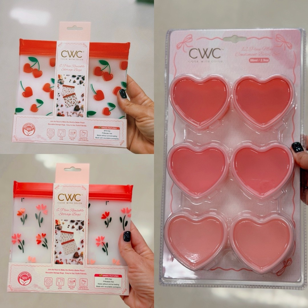 Valentine’s Day in the kitchen just got way cuter 💕🍓
The new Cooking With Color collection is here and I’m obsessed with these adorable reusable snack bags and heart-shaped cups — perfect for school lunches, snack time, Galentine’s, or a sweet little Valentine’s setup at home 💗

Cute, practical, and festive… we love a win-win 💘
Available now at Target

#TargetFinds #ValentinesDay #CookingWithColor #KitchenFinds #ReusableGoodies #HeartDetails #PinkObsessed #InfluencerFinds #SeasonalStyle

#LTKSeasonal