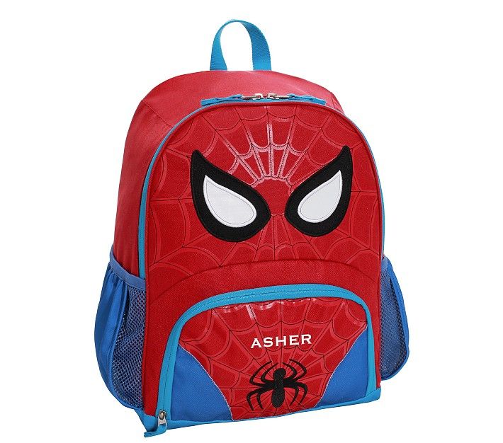 Mackenzie Marvel's Spider-Man Critter Glow-in-the-Dark Backpacks | Pottery Barn Kids