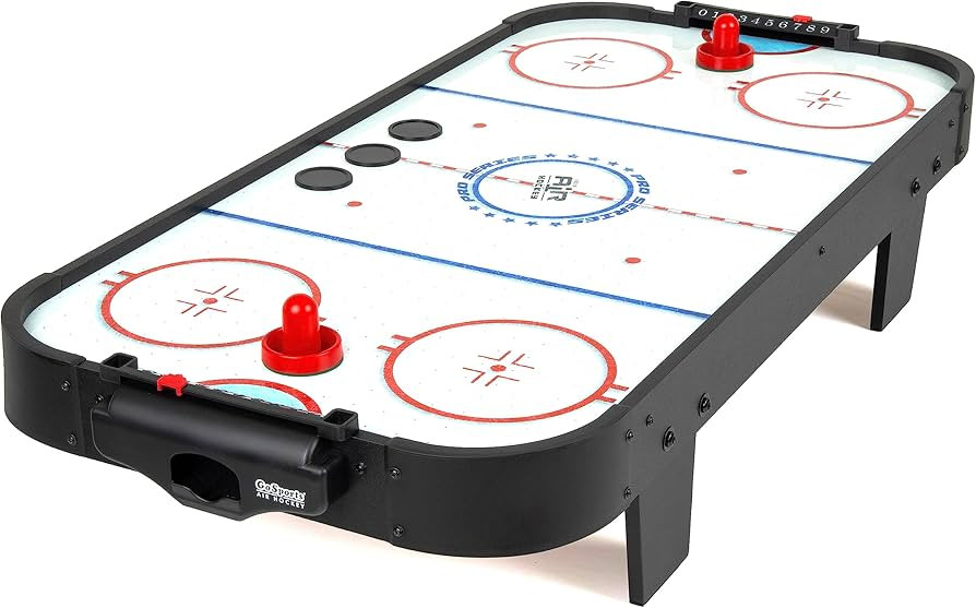 GoSports 40 Inch Table Top Air Hockey Game for Kids - Black | Amazon (US)