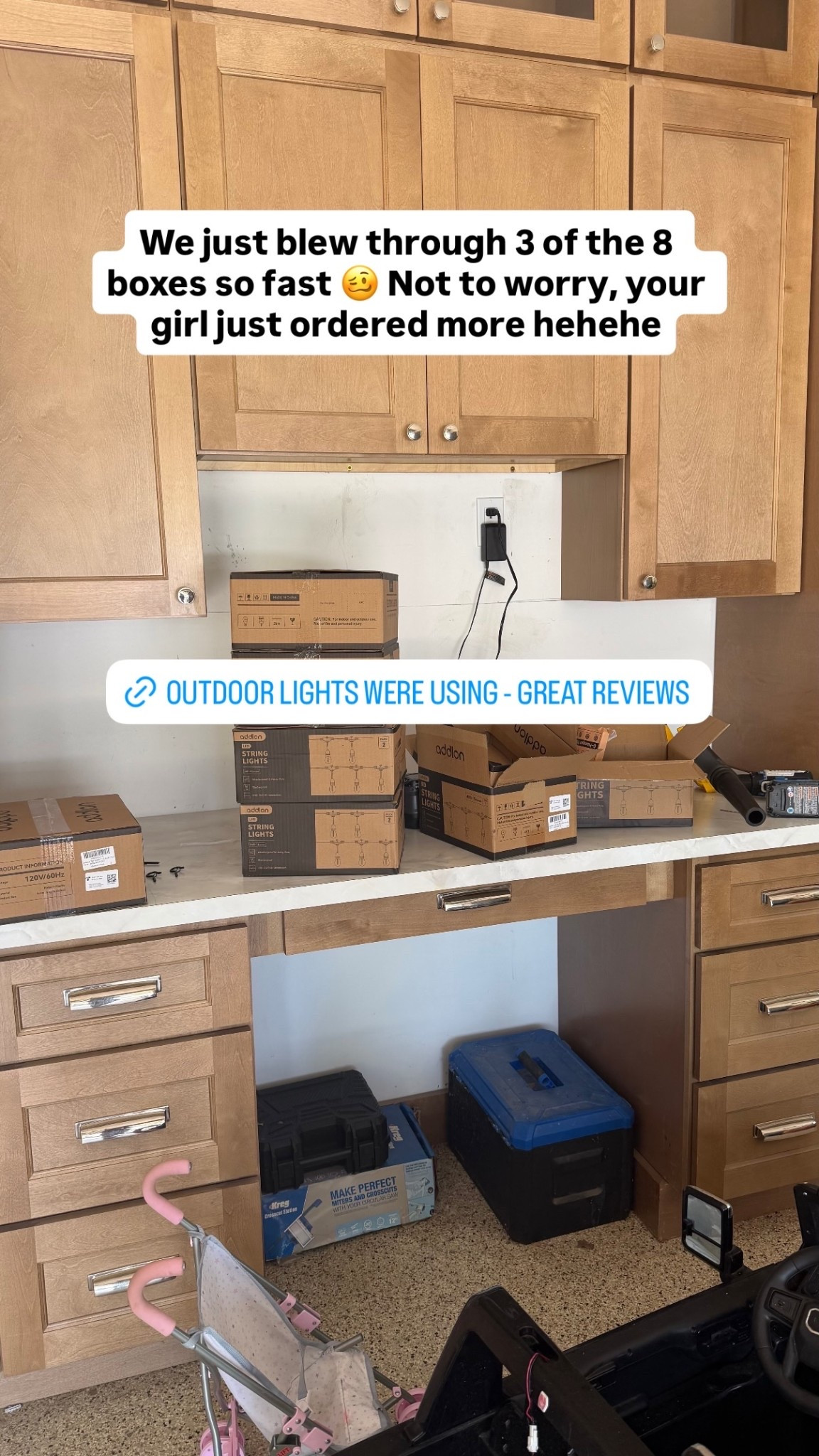 We just blew through 3 of the 8 boxes so fast 🥴 Not to worry, your girl just ordered more hehehe