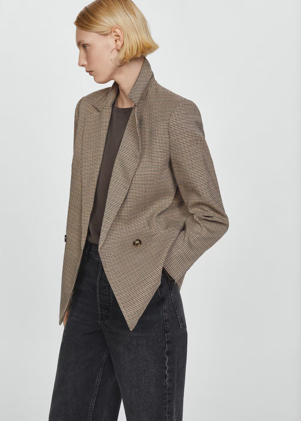 Double-breasted blazer | MANGO (UK)