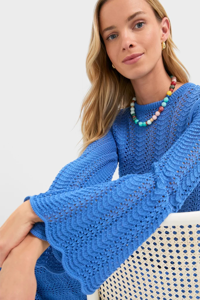 Cerulean Knit Comporta Midi Dress | Tuckernuck (US)
