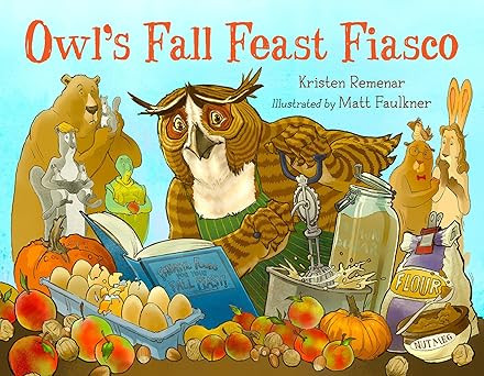 Owl's Fall Feast Fiasco      Hardcover – Picture Book, September 2, 2025 | Amazon (US)