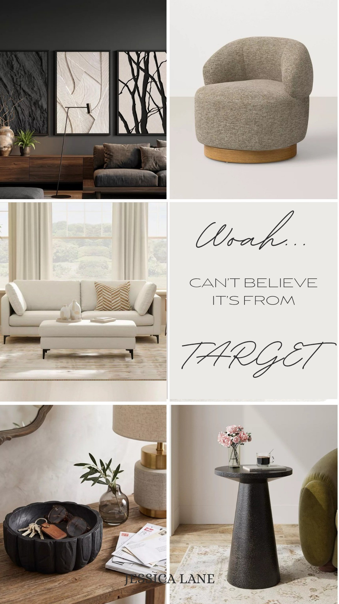 High-end designer style on a budget with these incredible home finds. Sleek silhouettes, rich textures, and elevated neutrals that look far more expensive than they are.#TargetHome #TargetFinds #HomeDecor #ModernOrganic

#LTKHome