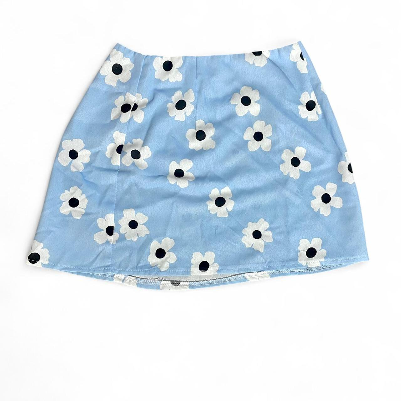 Princess Polly Women's Party Skirt - Blue/Multi - 0 | Depop US