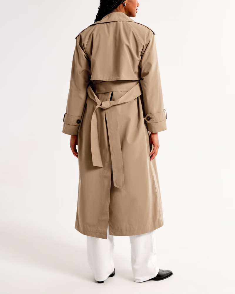 Full-Length Trench Coat | Abercrombie & Fitch (US)