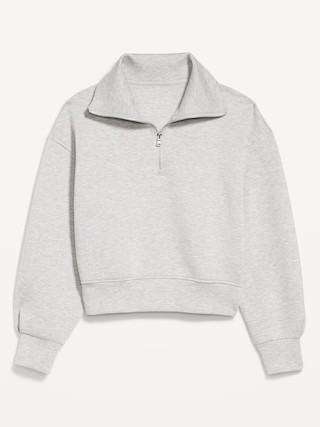 Bounce Fleece Half-Zip Pullover Sweatshirt | Old Navy (US)
