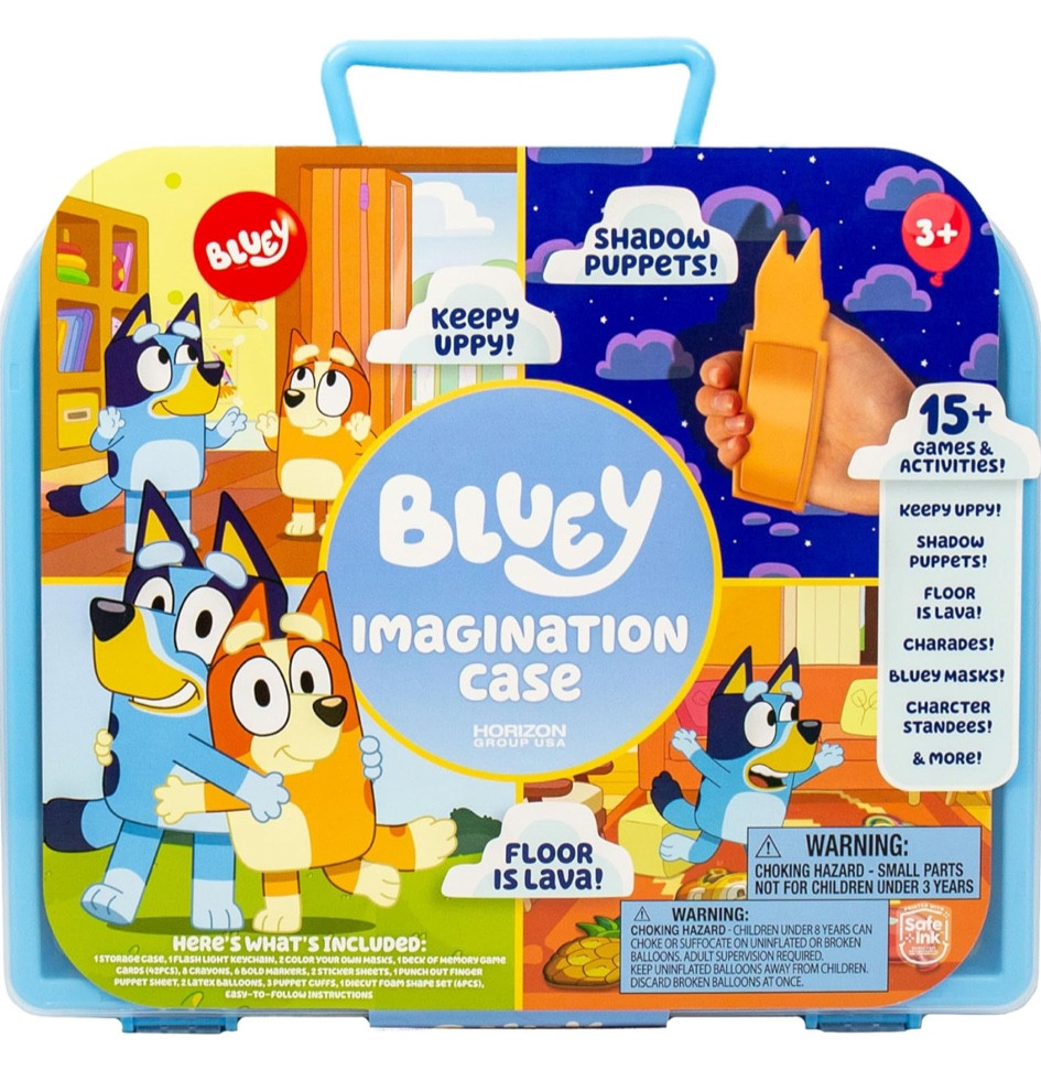 Bluey activities 50% off! Bluey toys. Kids activity. Travel activity. Prime deal. Amazon prime deal. Bluey and bingo. Bluey. Toddler toys. Unisex toys. Bluey birthday. Christmas gifts. Birthday gifts. Holiday gifts. Bluey activity 

#LTKxPrimeDay #LTKKids #LTKGiftGuide