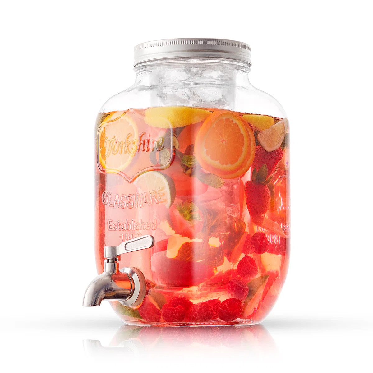 Brightware Glass Drink Dispenser \u2013 1 Gallon | Wayfair North America