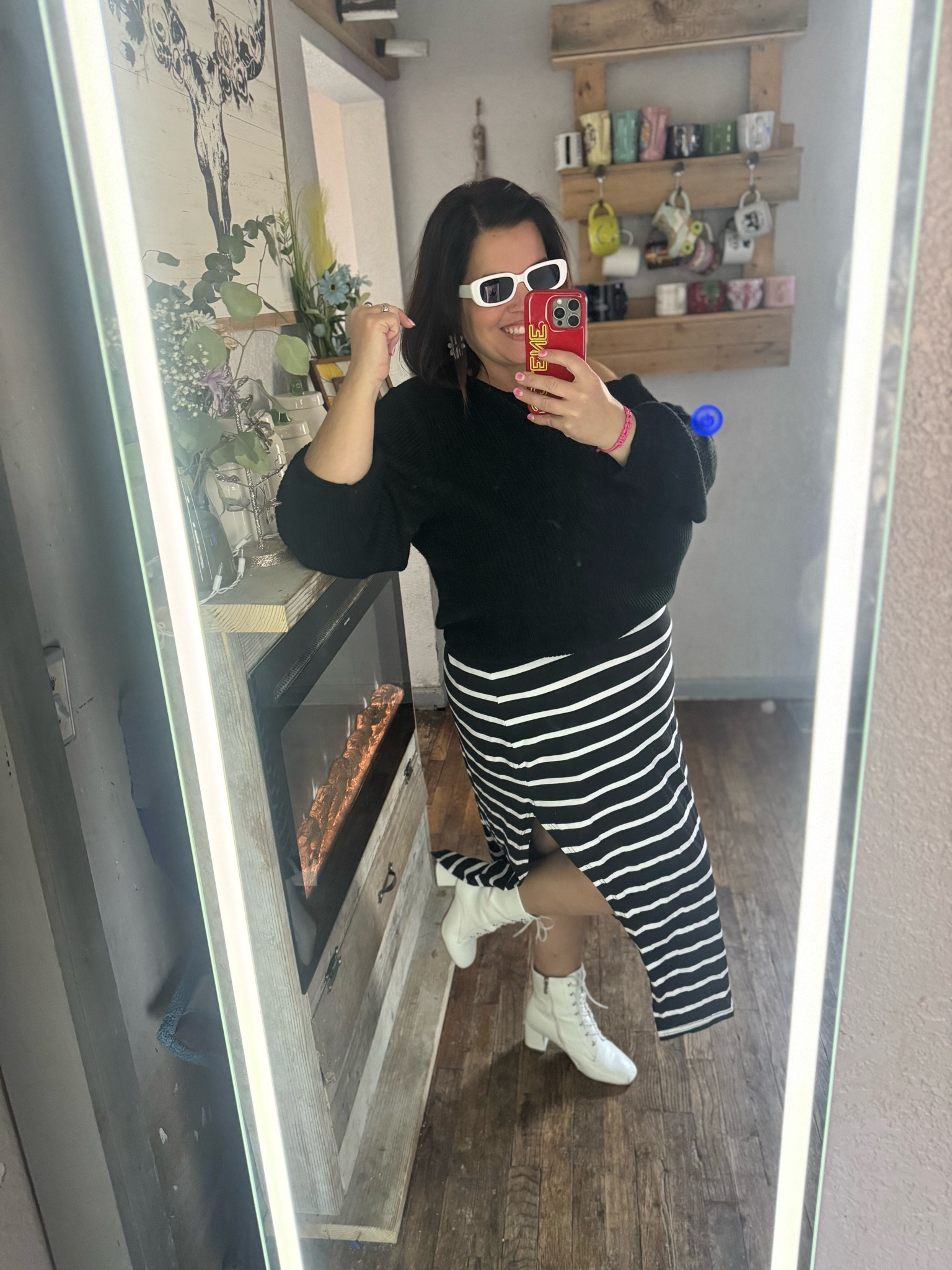 Winter to spring dress

#LTKPlusSize #LTKOver40 #LTKSeasonal