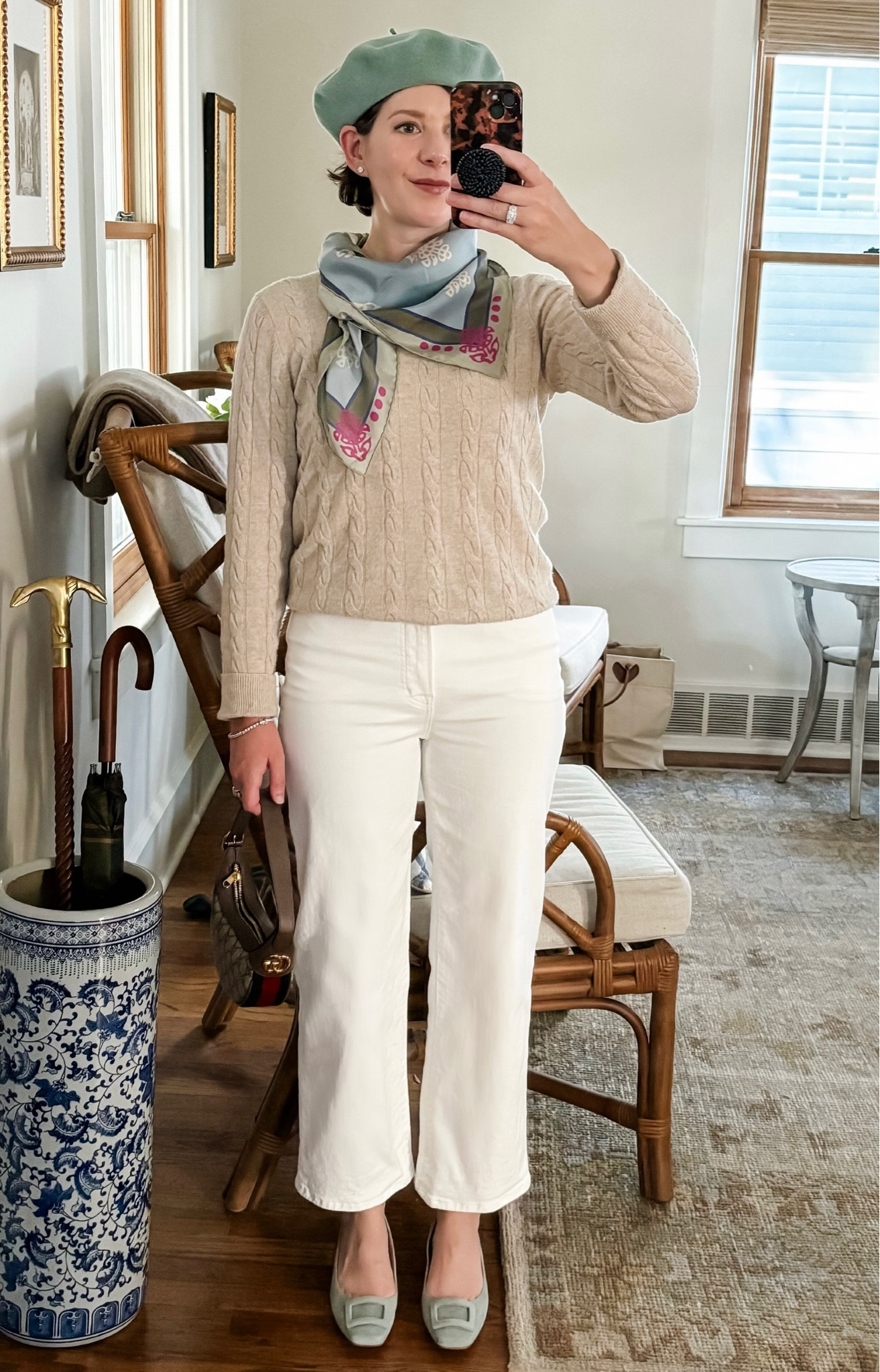 Love these soft pastel shades. Could be worn all year long  

#LTKstyletip #LTKover40 #LTKxMadewell