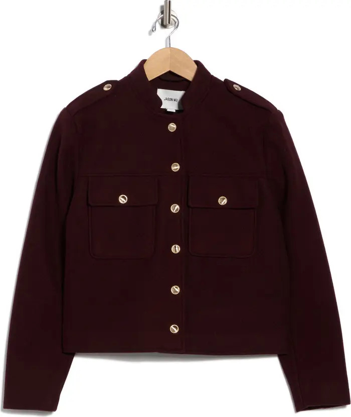 JASON WU Crop Knit Jacket | Nordstromrack | Nordstrom Rack