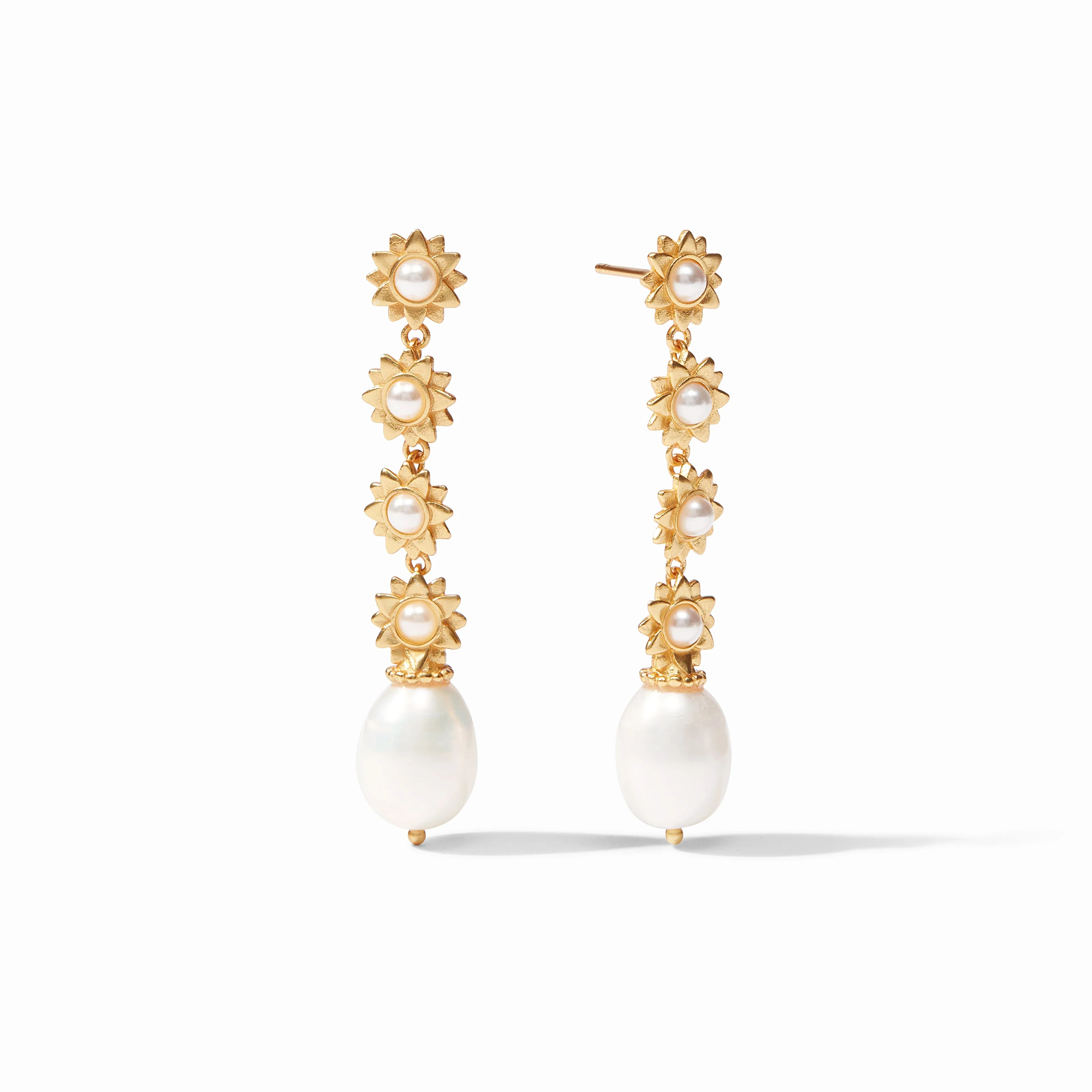 Flora Pearl Tier Earrings | Julie Vos | Julie Vos
