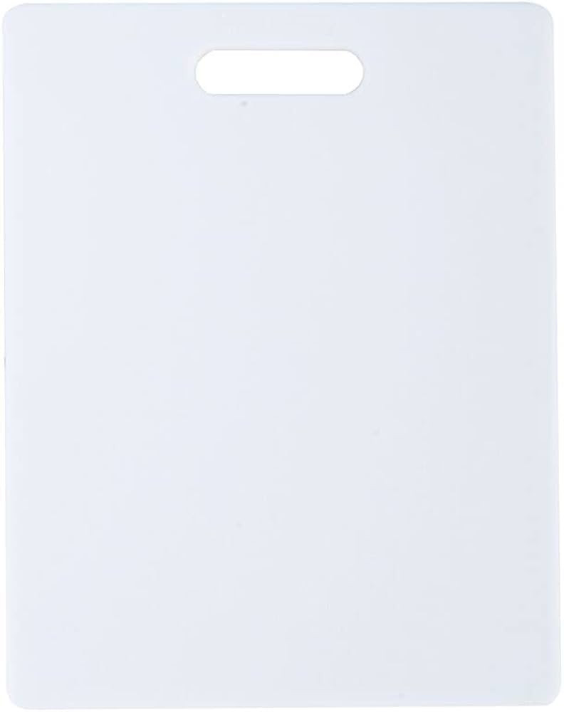 Farberware Reversible Plastic Cutting Board, 8x10 Inch, White, Dishwasher Safe, Non-Porous, Kitch... | Amazon (US)