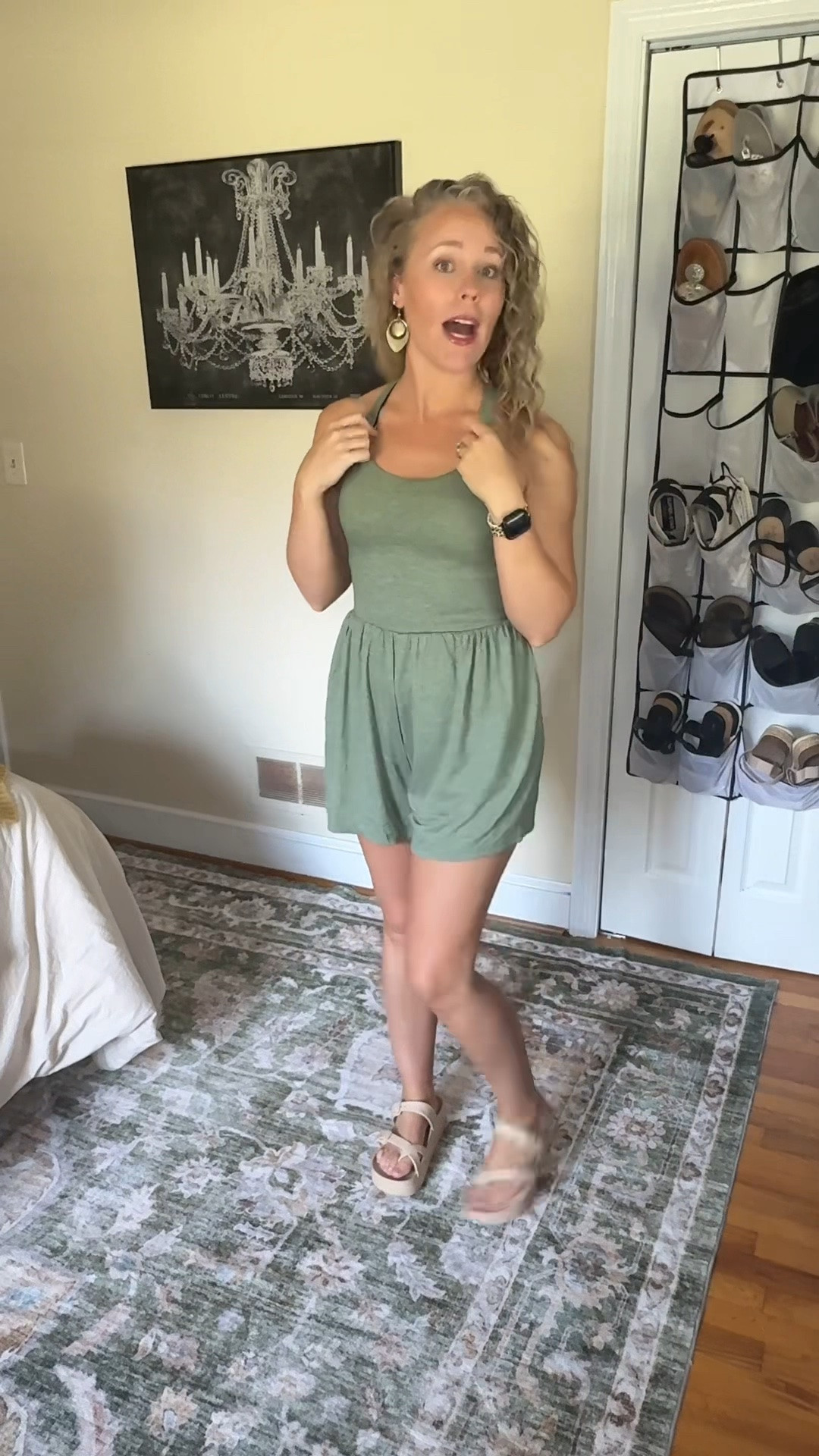 Halara has done it with this one!! Such a fun romper and so comfy!! Also easy peezy access so you don’t have to take the whole thing off to potty!

#LTKootd #LTKmomlife #LTKOver40