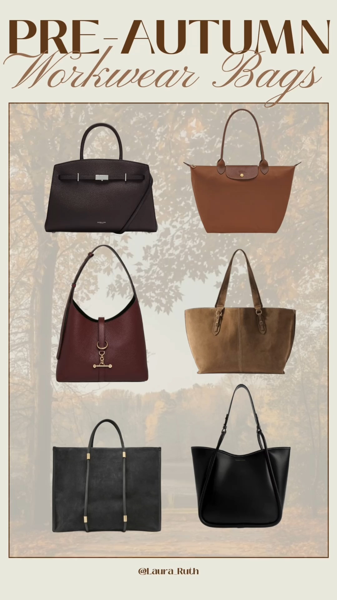 Autumn Workwear Bags 🍂👜 Chic but practical workwear bags to fit all your everyday essentials in. fall outfits women, teacher outfits, business casual workwear, work outfits 

 #LTKautumn #LTKworkwear #LTKbag